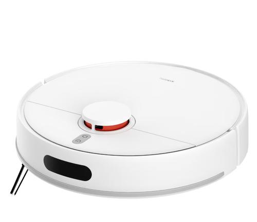 Robot de aspirare Xiaomi H40 BHR07XBEU, 10000Pa, 5200mAh, aspirare&spalare simultana, autonomie pana la 180 de minute, capacitate recipient praf 350 ml si sac de colectare de 4L in statia de golire automata, sistem de navigatie LDS (Alb)