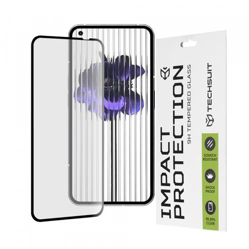 Folie de protectie Ecran Techsuit pentru Nothing Phone (1), Sticla Securizata, Full Glue, 111D