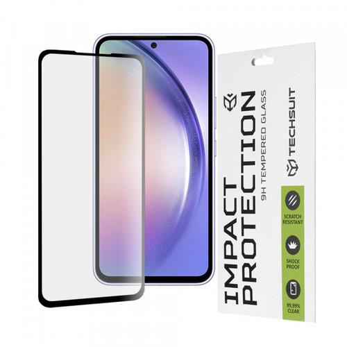 Folie de protectie Ecran Techsuit pentru Samsung Galaxy A54 A546, Sticla Securizata, Full Glue, 111D