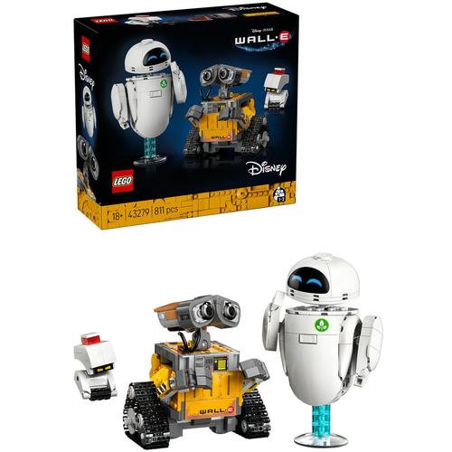 LEGO® Disney Pixar - WALL-E si EVE 43279, 811 piese