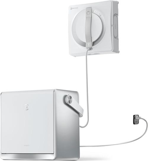 Robot curatare geamuri Ecovacs WINBOT W2 PRO OMNI, 2800Pa, WIN-SLAM 4.0, 12-Tier All-round Protection, Autonomie 110 minute, 126 W (Alb)