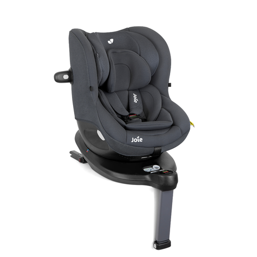 Scaun auto i-Spin 360° Joie Moonlight, 40-105 cm, testat ADAC si certificat R129, Gri