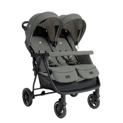 Carucior de gemeni Joie Estrella, 0 - 22kg, pliabil, Verde