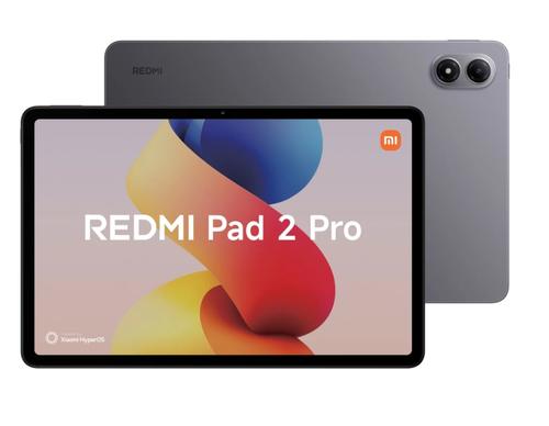 Tableta Xiaomi Redmi Pad 2 Pro, Procesor Snapdragon® 7s Gen 4 Mobile Platform Octa-Core, Ecran 2.5K 12.1inch, 6GB RAM, 128GB Flash, Wi-Fi, Bluetooth, HyperOS 2 (Gri)