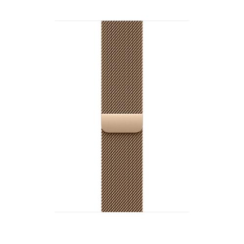Curea Smartwatch Apple mgj44zm/a pentru Watch 46mm, Milanese Loop, S/M (Auriu)