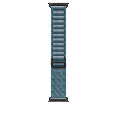 Curea Smartwatch Apple mg9k4zm/a pentru Watch 49mm, Alpine Loop, Small, Black Titanium Finish (Albastru)