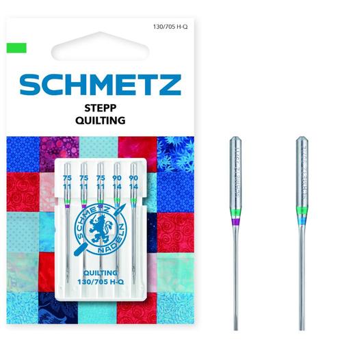 Set  5 ace pentru Quilting, finete 75-90, Schmetz 130/705 H-Q V3S