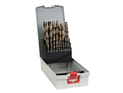 Set 25 burghie metal, Bosch HSS-CO 1-13 mm