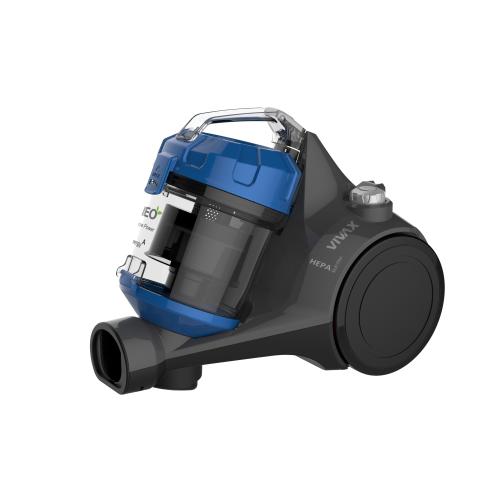 Aspirator fara sac Vivax VCC-700B, 700W, filtru HEPA 12, Albastru