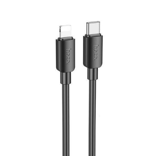 Cablu de date si incarcare HOCO X96, USB-C la Lightning, 20W, 1m (Negru)