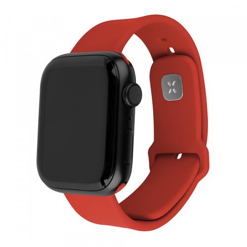 Curea Fixed Silicone Sporty pentru Apple Watch 49mm / 46mm / 45mm / 44mm / 42mm Series, Rosu