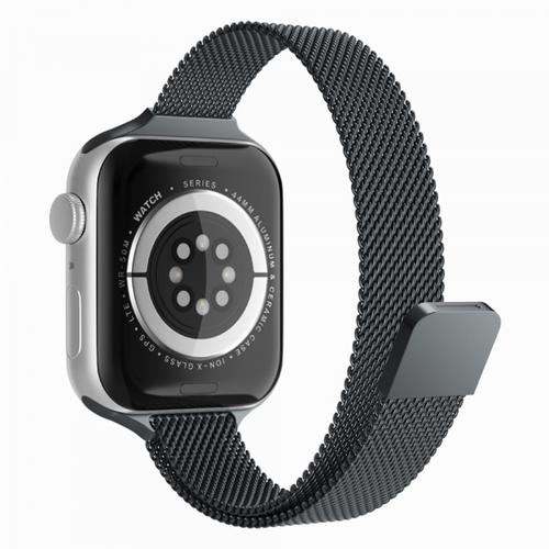 Curea Techsuit W034 pentru Apple Watch 49mm / 46mm / 45mm / 44mm / 42mm Series, Negru