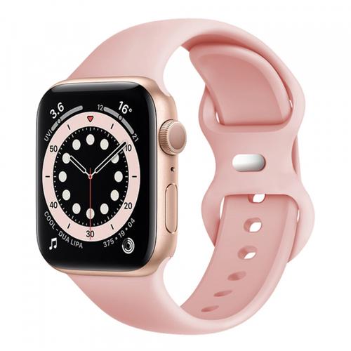 Curea Techsuit W031 pentru Apple Watch 42mm / 41mm / 40mm / 38mm Series, Roz