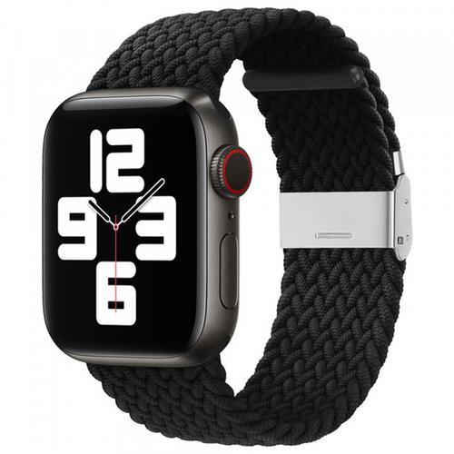 Curea Techsuit W032 pentru Apple Watch 42mm / 41mm / 40mm / 38mm Series, Negru