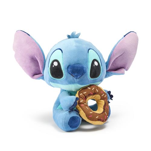 Jucarie de plus Disney Stitch cu gogoasa, 25 cm