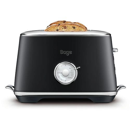 Prajitor de paine Sage Toast Select Luxe STA735BTR4EEU1, 1000 W, 2 felii, 6 setari pentru paine (Negru)