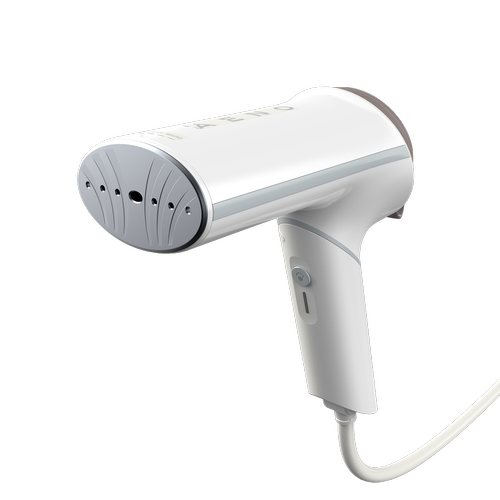 Aparat de calcat cu abur vertical AENO AGS0004, 800 W, Rezervor 85 ml, Incalzire rapida 35 secunde, Debit de abur 20 g/min (Alb)