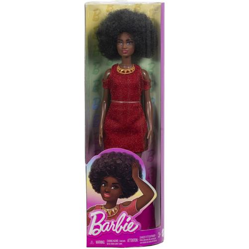 Papusa Barbie Fashionistas - Barbie mulatra cu par afro