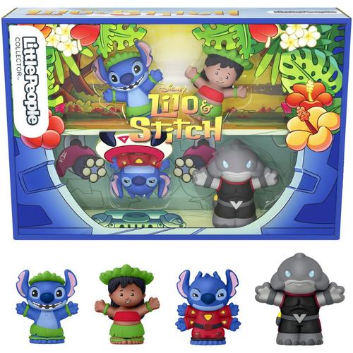 Set 4 figurine Fisher Price Little People Collector - Disney Lilo & Stitch