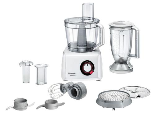 Robot de bucatarie Bosch MC812W501, 1000 W, Bol 3.9 L, Blender 1.5 L, 2 Viteze (Alb)