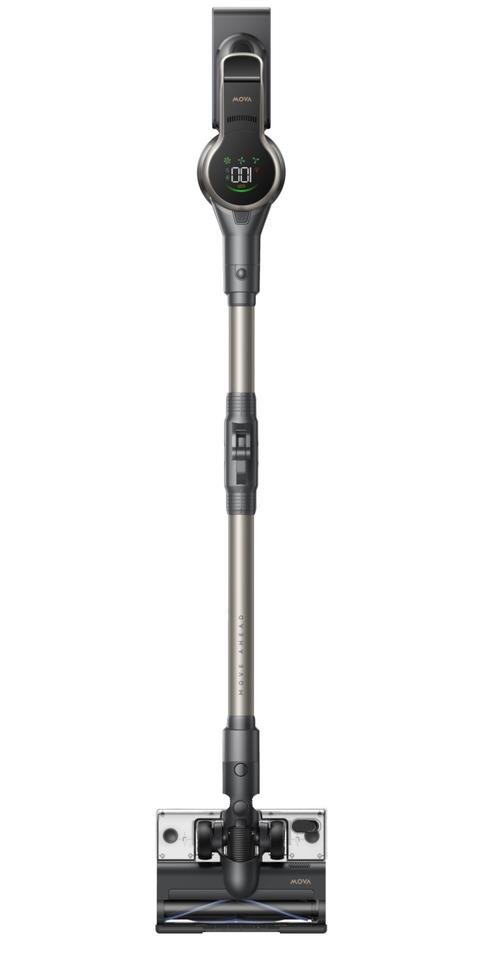 Aspirator vertical MOVA S2 Detect, 25.000Pa, 460 W, 150 AW, Autonomie 60 minute, Recipient 0.3 l (Negru)