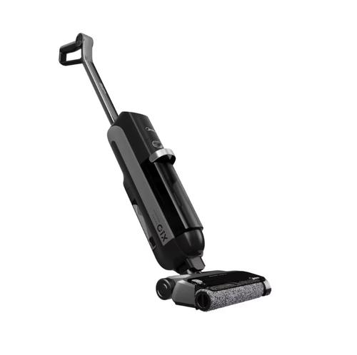 Aspirator vertical fara fir cu spalare Midea X10 Wet and Dry, 220 W, 0.7 l, Autonomie 35 minute (Negru)