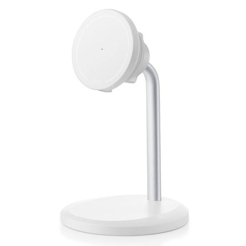 Incarcator Wireless ESR Halolock Magnetic Shift, Compatibil MagSafe, 15W, Cablu USB-C 1.5m inclus (Alb)