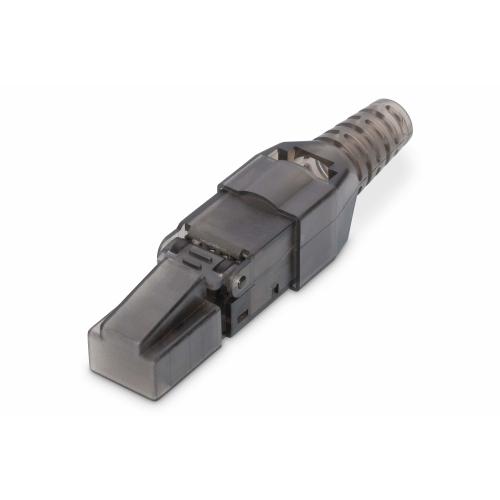 Adaptor de retea Digitus DN-93633, CAT.6A, RJ45 (Negru)