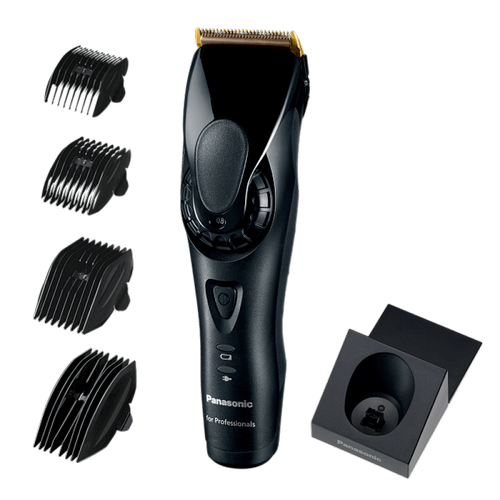 Masina de tuns profesionala Panasonic ER-HGP84K803, design ergonomic, Autonomie 50 minute (Negru)