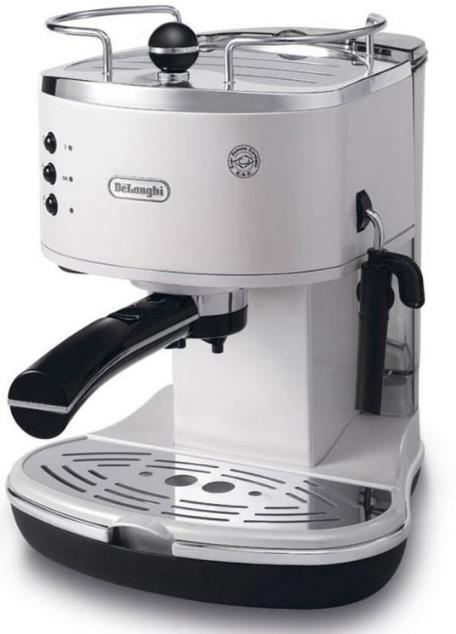 Espressor Delonghi ECO 311.W, 1100 W, 1.4L, 15 bar, Cappuccino (Alb)