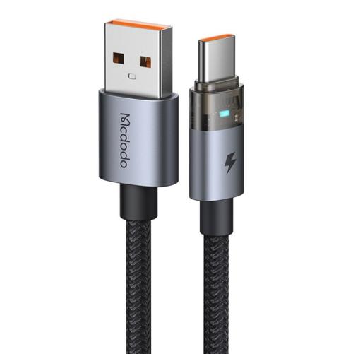 Cablu Date si Incarcare USB-A - USB-C McDodo CA-6890, 66W, 1.2m (Negru)