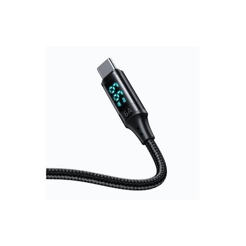 Cablu Type-C Mcdodo Digital HD 1.2m, 6A, 66W (Negru)