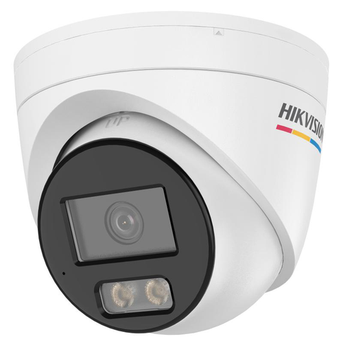 Camera de supraveghere exterior IP Turret 4MP ColorVu 3.0 Hikvision DS-2CD1347G3H-LIUF/SL(2.8MM), 2.8mm, IR 30m, Microfon, Difuzor, IP67