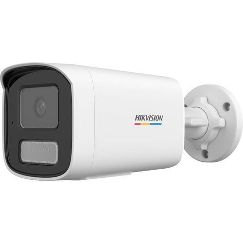Camera supraveghere exterior IP cu iluminare duala Hikvision ColorVu DS-2CD1T47G3H-LIU, 4 MP, 2.8 mm, microfon, IR + lumina alba 50 m, PoE