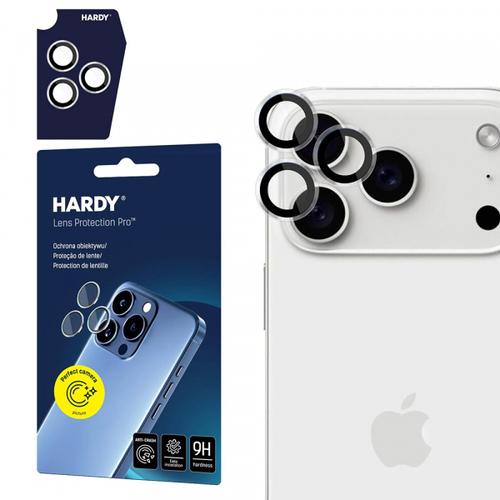 Folie de protectie Camera Spate 3MK Hardy Protection Pro pentru Apple iPhone 17 Pro Max / 17 Pro, Sticla Securizata