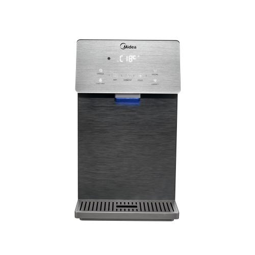 Purificator de apa multifunctional Midea JL2245T-E-IOT (dozator de birou), sistem filtrare PAC+UF&C, interval temperatura apa 3-93°C, 6 trepte fixare temperatura, sistem auto-curatare la 75°C, functie WI-FI (Argintiu)