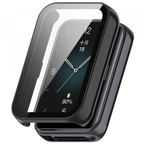 Husa Techsuit Defense360 Pro pentru Honor Band 10 / Band 9 (Negru)
