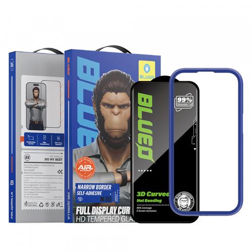 Folie de protectie Ecran Blueo AR pentru Apple iPhone 16 Pro, Sticla Securizata, Full Glue, 3D