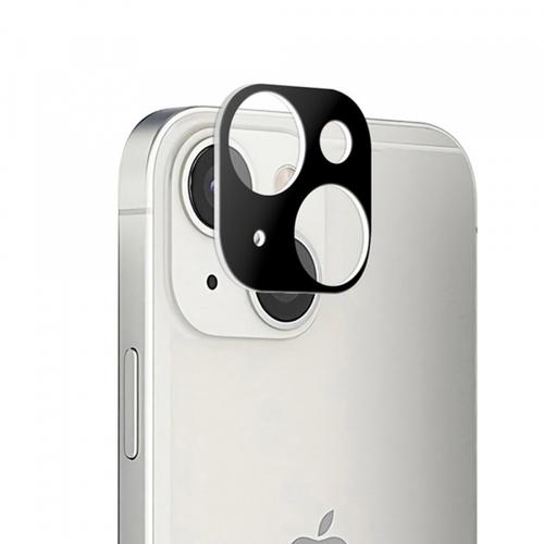 Folie de protectie Camera Spate Techsuit pentru Apple iPhone 13 mini / 13, Sticla Securizata, Neagra