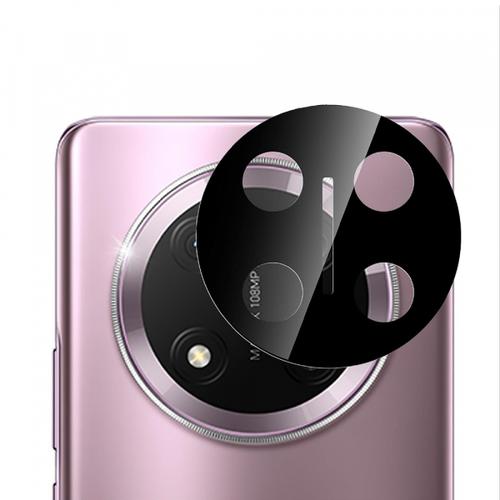Folie de protectie Camera Spate Techsuit pentru Honor X9c / Magic7 Lite, Sticla Securizata, Neagra