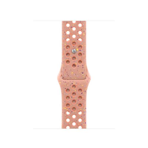 Curea Smartwatch Apple MGAU4ZM/A pentru Watch 42mm, Nike Sport Band, M/L (Roz)