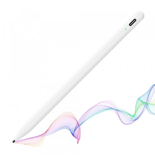 Touch Pen Techsuit A580S pentru Apple iPad, Versiune Activ (Alb)