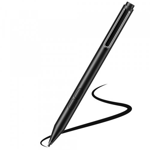 Touch Pen Techsuit F94S pentru Microsoft Surface / Asus Transformer / Zen / Vivobook / HP Envy / Pavilion / Spectre, Versiune Activ (Negru)