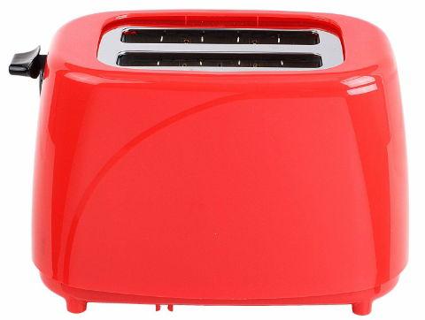 Prajitor de paine DomoClip DOD150RN, 850 W, 2 felii, 5 nivele de temperatura (Rosu)
