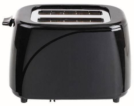 Prajitor de paine DomoClip DOD150N, 850 W, 2 felii, 5 nivele de temperatura (Negru)