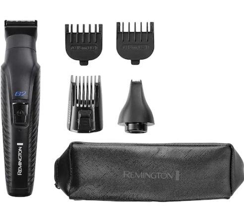 Aparat de tuns barba 5 in 1 Remington Graphite Series G2 PG2000, Autoascutire, Autonomie 40 min (Negru)