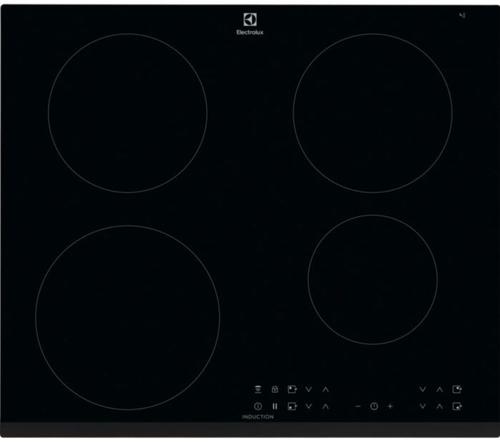 Plita incorporabila Electrolux LIR60430, Inductie, 7300 W, 4 Zone de gatit (Negru)