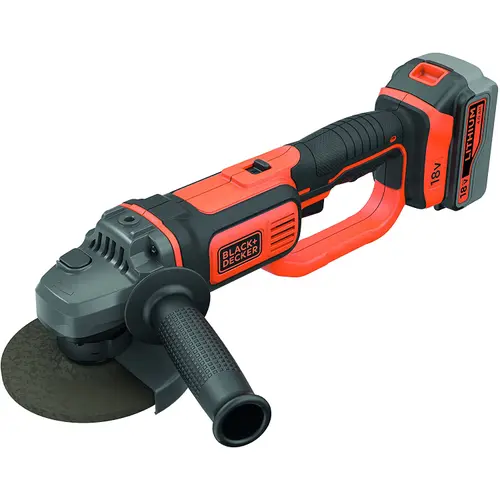 Polizor unghiular Black & Decker BCG720M1-QW, cu acumulator 18V, 4.0 Ah, 125 mm