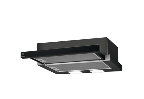 Hota incorporabila telescopica ELECTROLUX LFP326FB, 1 motor, 410 m3/h, L 60 cm (Negru)