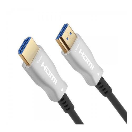 Cablu HDMI Optic, 18Gbps, 4K@60Hz, Active Optical (AOC), V2.0, conectori auriti, 20m, PremiumCord kphdm2x20